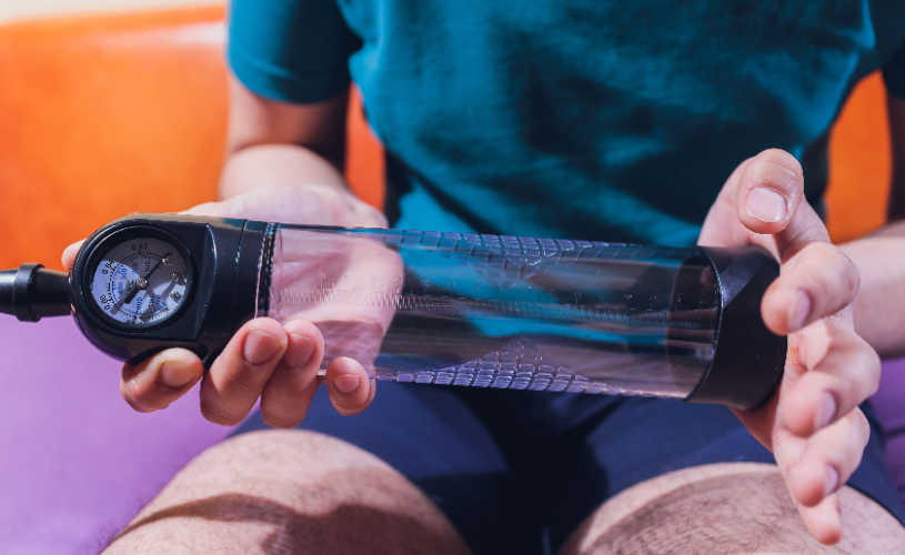 Penispomp voor erectieprobleem