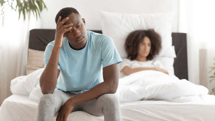 man heeft erectieprobleem